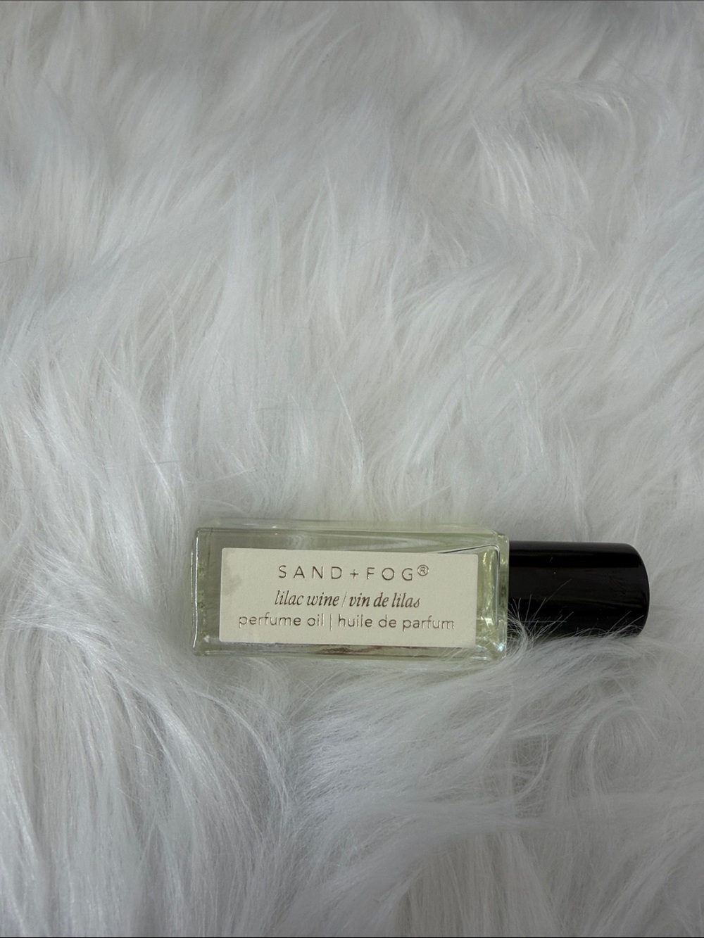SAND + FOG Lilac Wine Perfume Oil - Light Green Roll-On